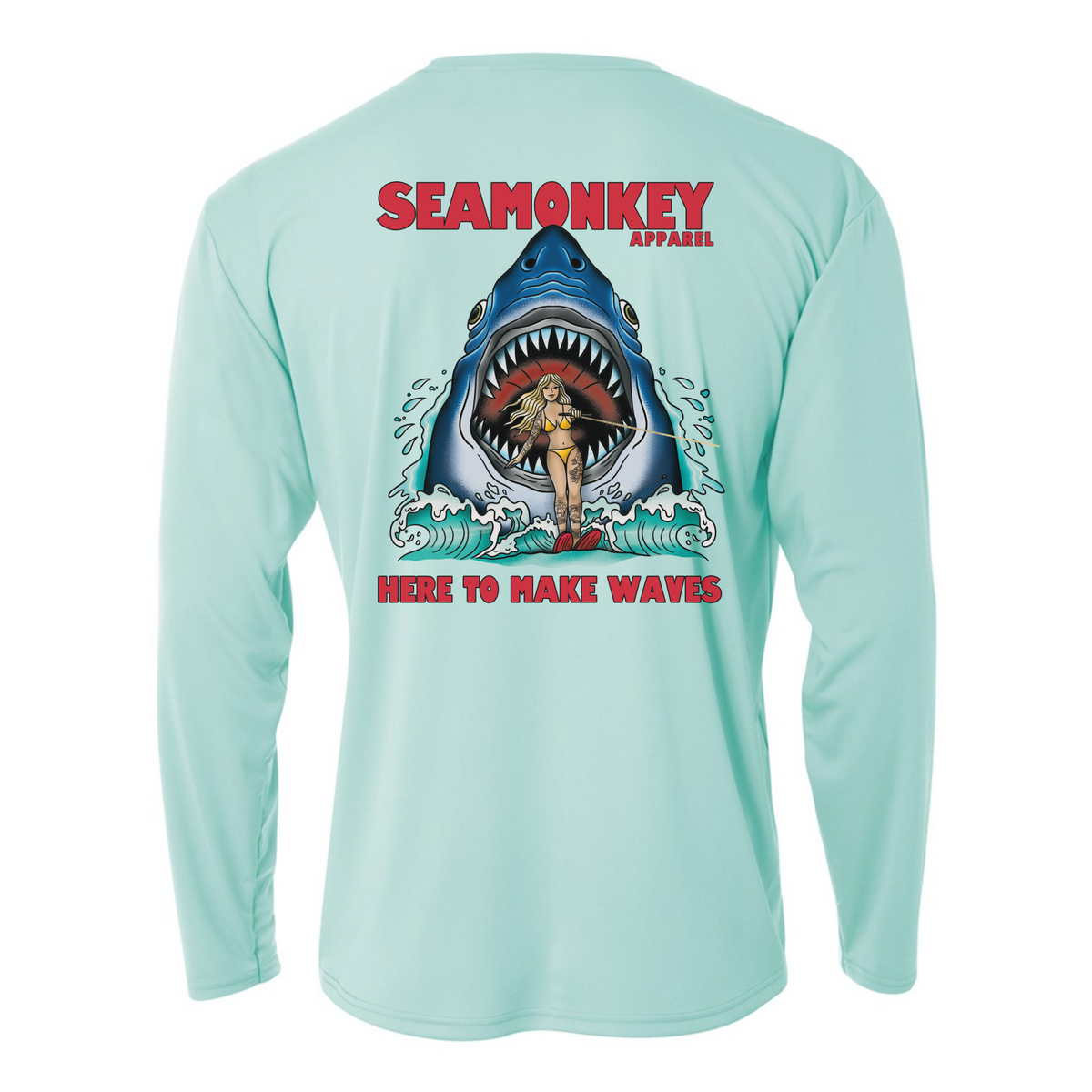 Make Waves Performance Top – SeaMonkey Apparel