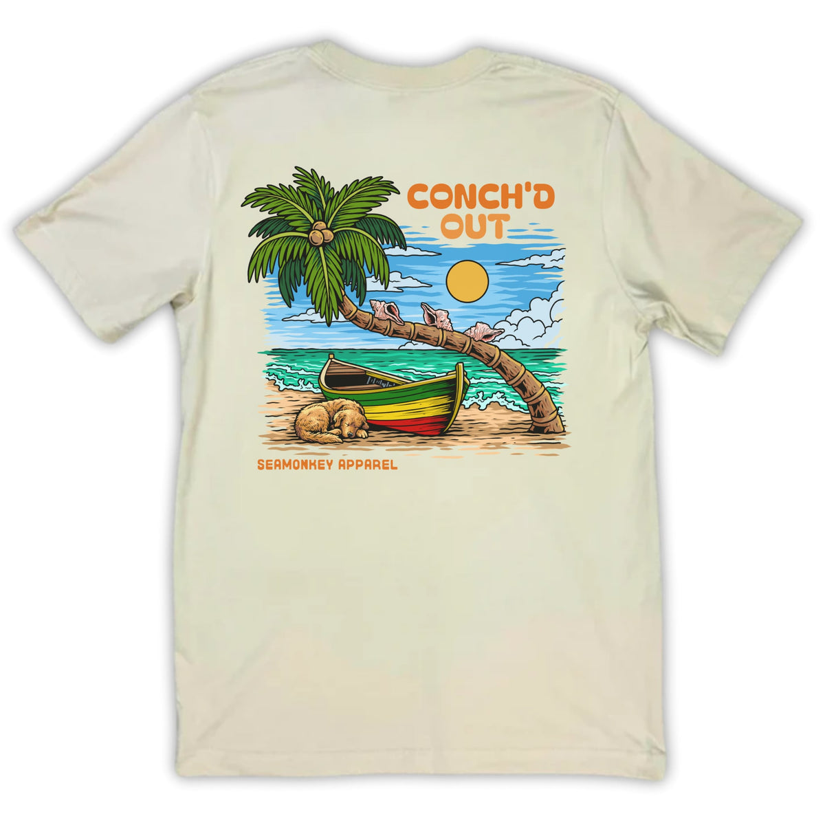 Conch'd Out Tee – SeaMonkey Apparel